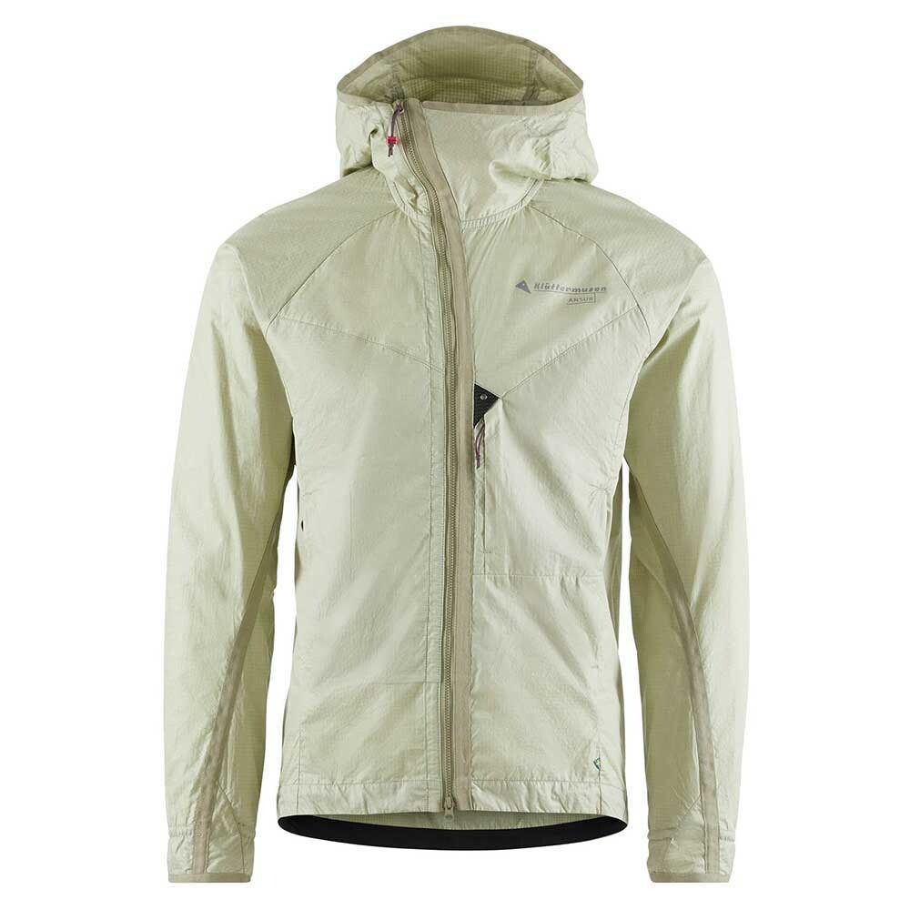 

Куртка Klättermusen Ansur Hooded Wind, зеленый