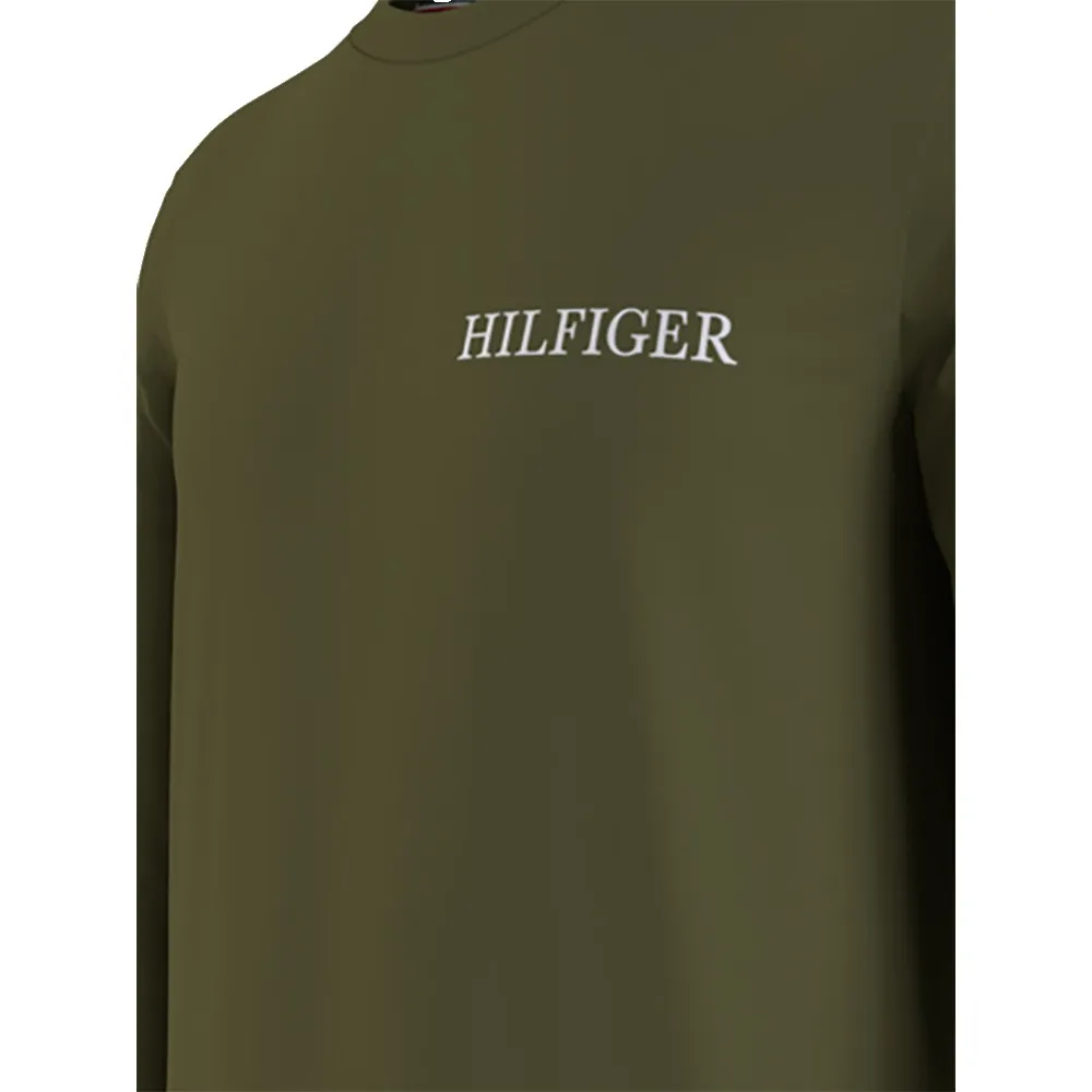 Футболка с длинным рукавом Tommy Hilfiger MW0MW21461, зеленый — фото 3
