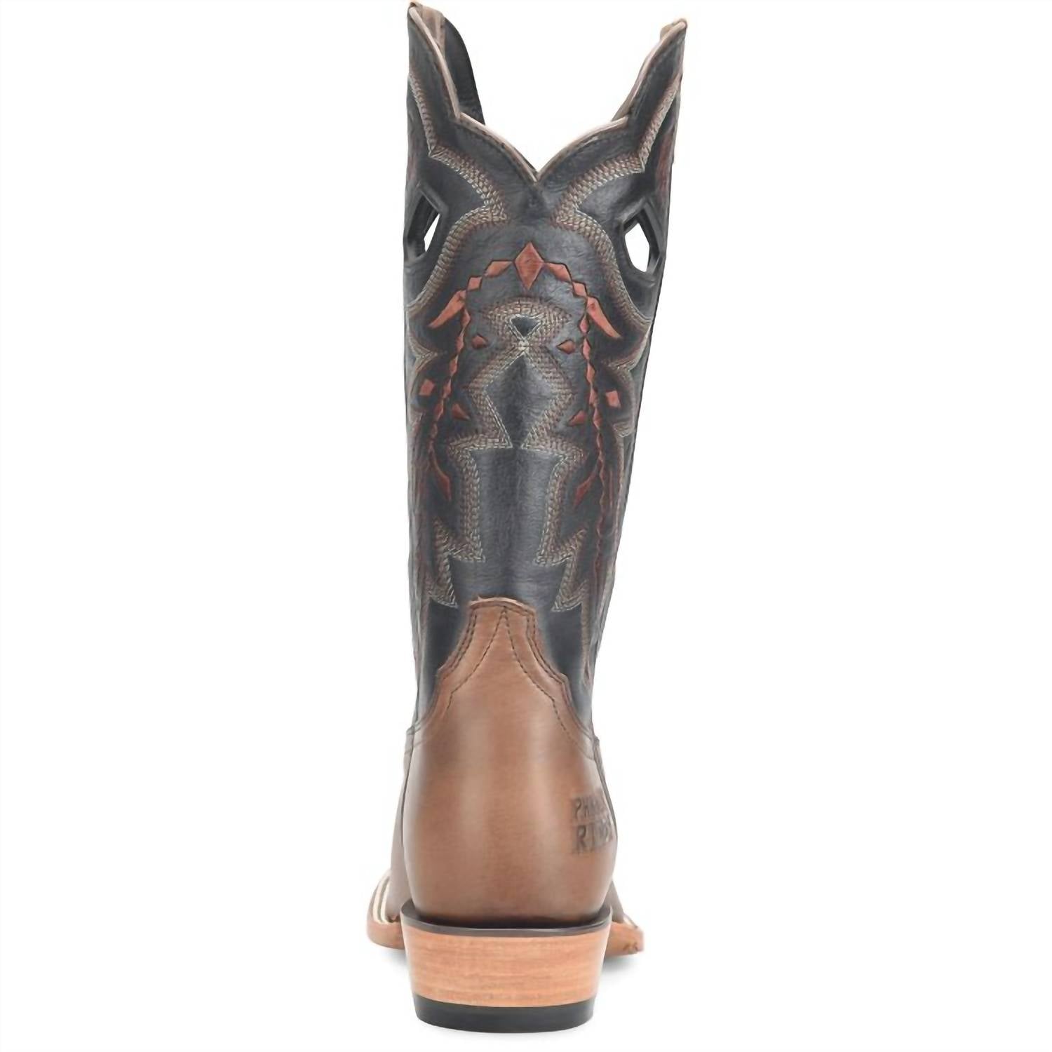 Мужские ботинки Phantom Rider черного цвета Double-H Boots, черный — фото 4