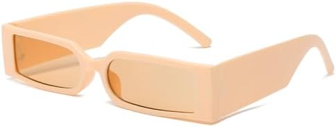 

Модные солнцезащитные очки 2027 года, маленькие квадратные, для женщин, ретро-очки, защита от УФ-излучения UV400, трендовые солнцезащитные очки для женщин и мужчин MTZJH, Nh1250-c2