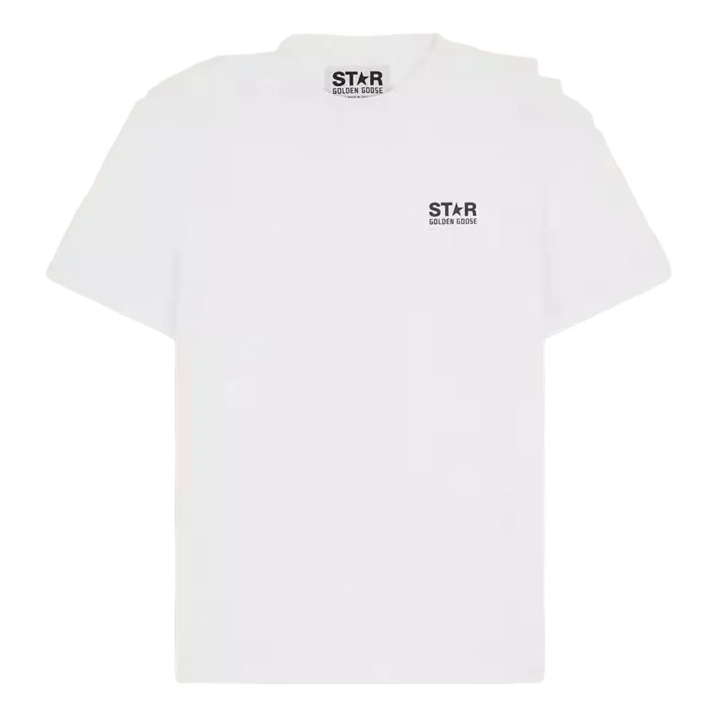 Футболка с коротким рукавом Golden Goose, белая, GMP01220-P000879-10283