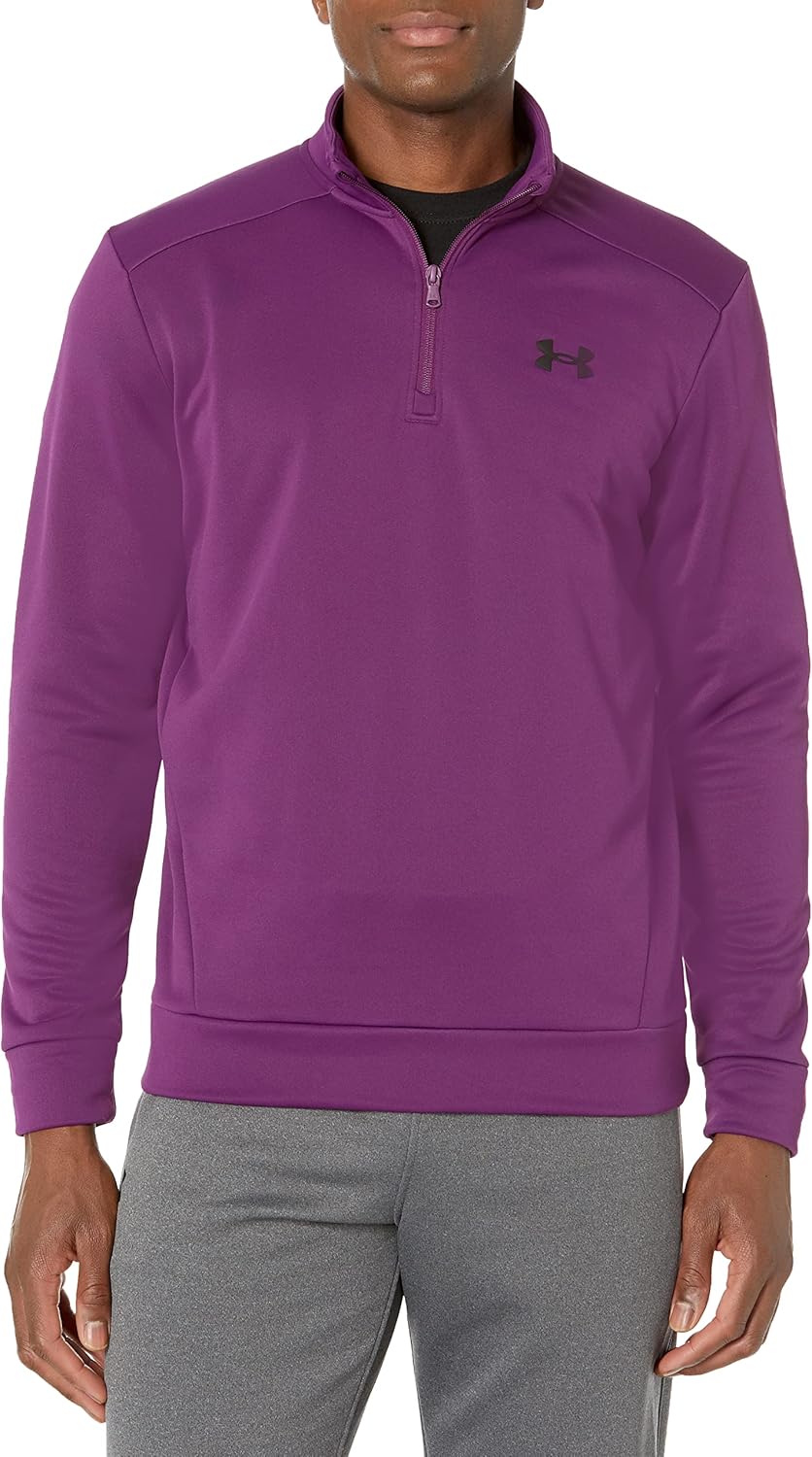

Under Armour мужская флисовая толстовка Armourfleece 1/4 молния, (514) Rivalry/Black