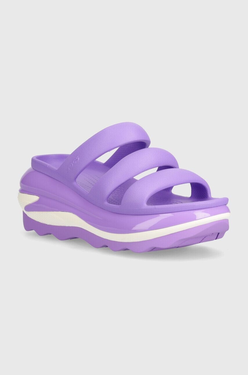 

Шлепанцы Crocs Mega Crush с тройным ремешком, фиолетовый