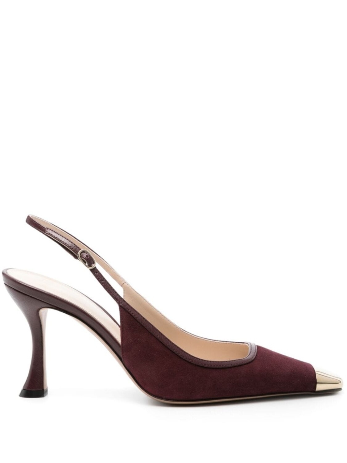 Alexandre Birman туфли-лодочки Olivia 85 мм с открытой пяткой, красный