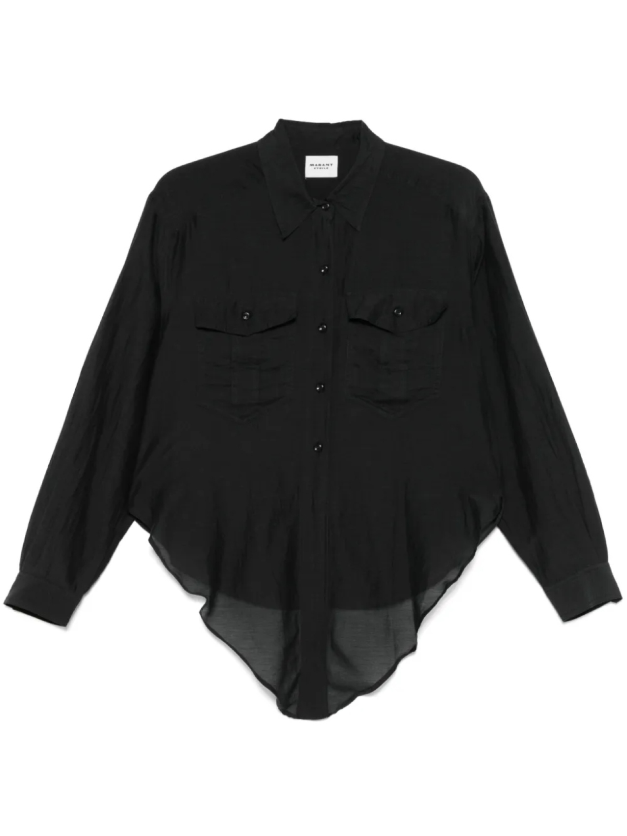 

Рубашка Натха MARANT ÉTOILE, черный
