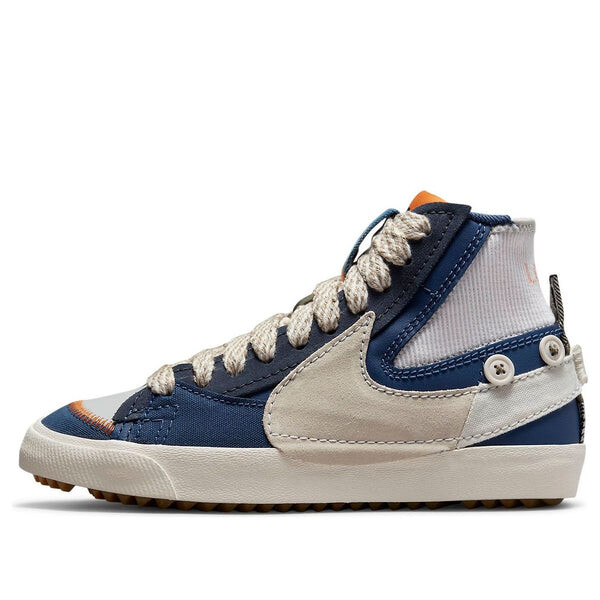 Кроссовки blazer mid '77 jumbo 'voodoo - grey fog phantom' Nike, серый