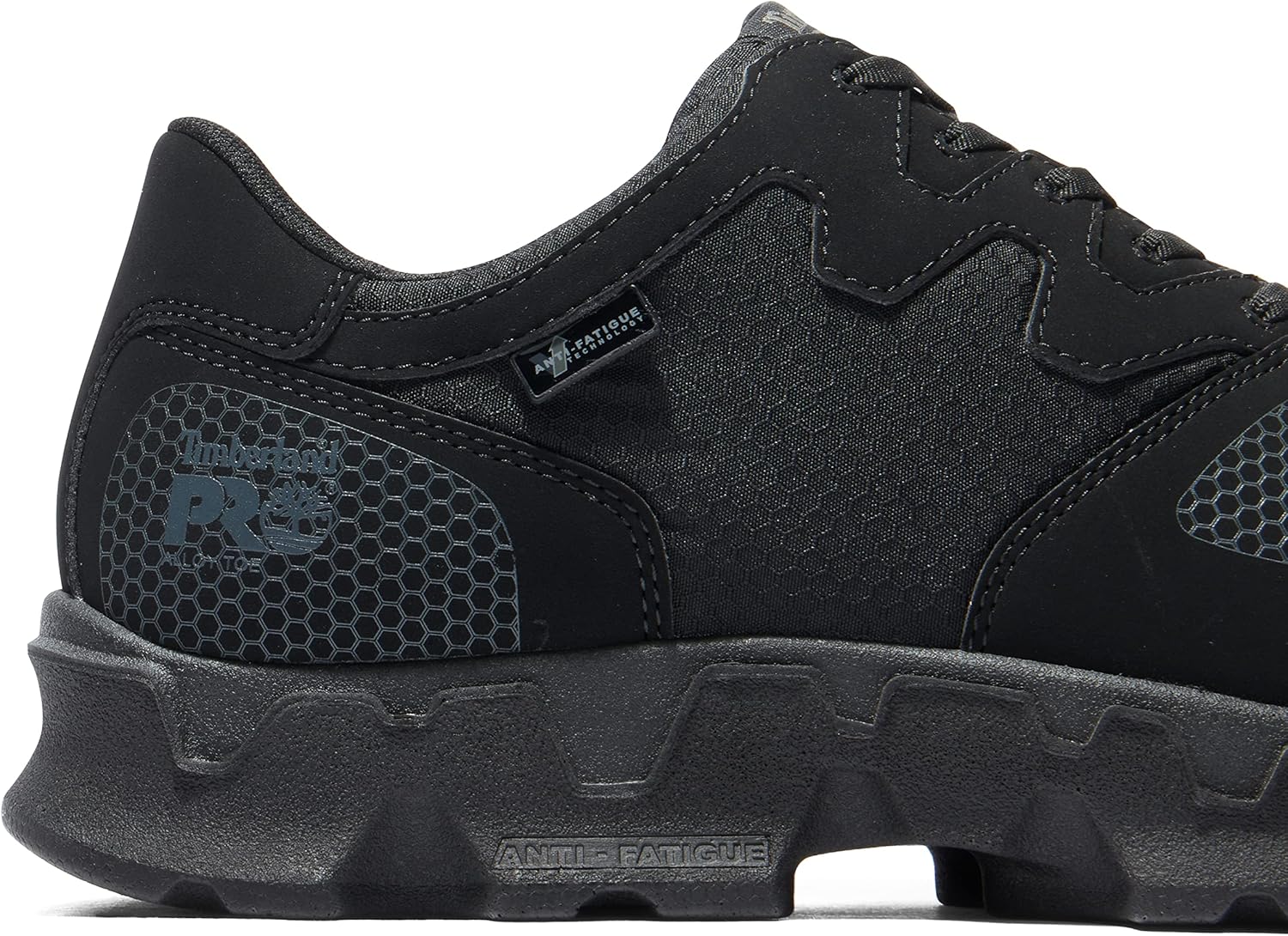 Timberland PRO мужские промышленные ботинки Powertrain Alloy Toe ESD, Black Synthetic — фото 3