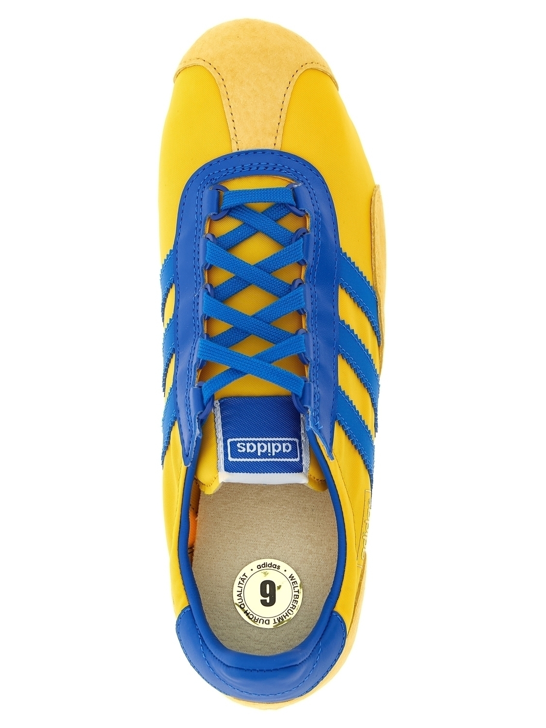 Кроссовки 'SL 72' adidas Originals, желтый — фото 4