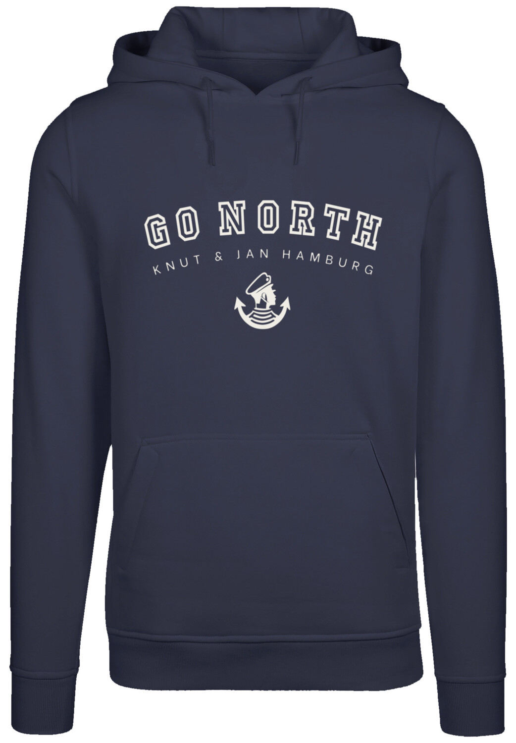 

Пуловер F4NT4STIC Hoodie Go North, темно синий