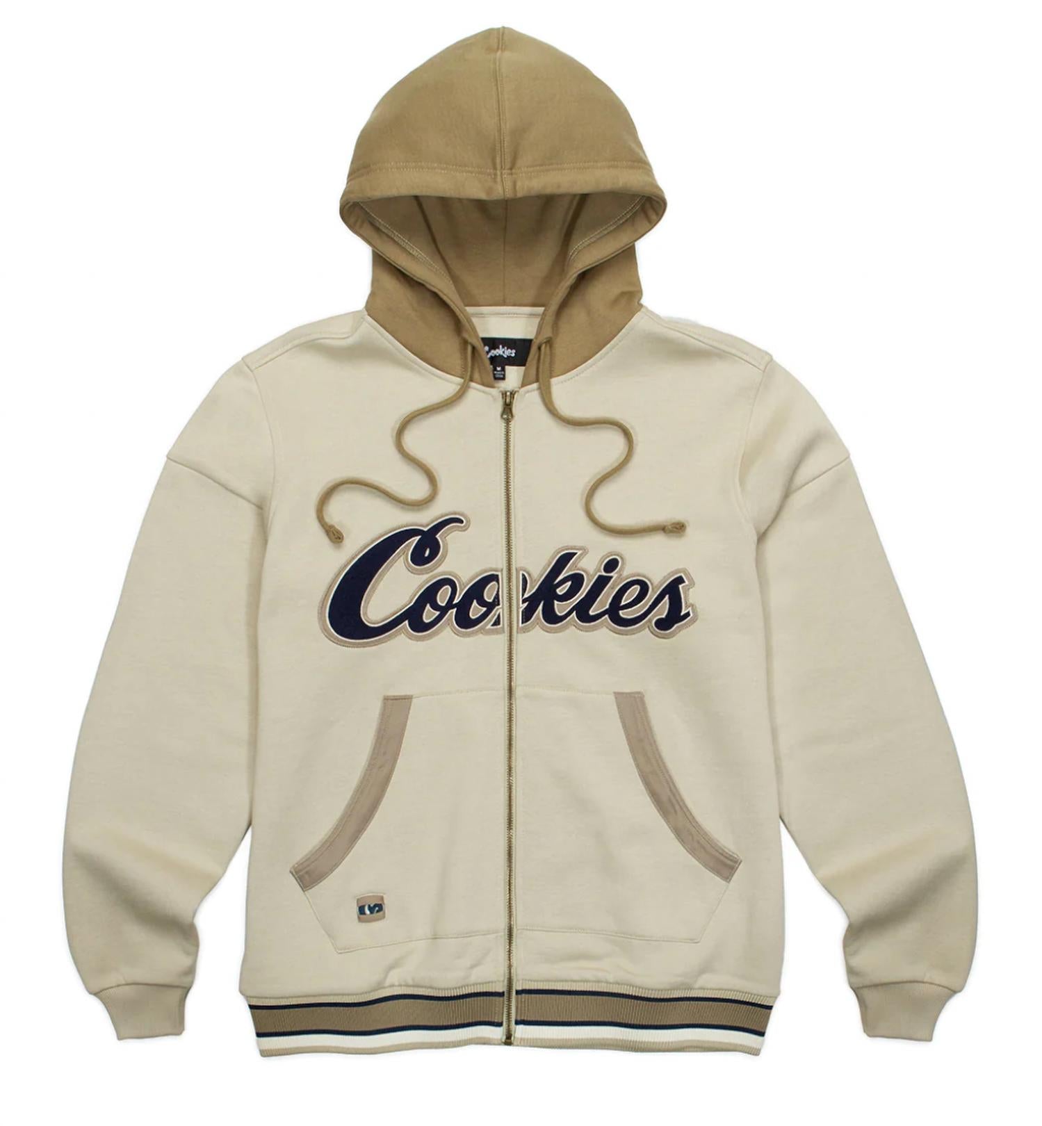 

Толстовка с капюшоном Triumph Fleece Full Zip в цвете Stone Cookies