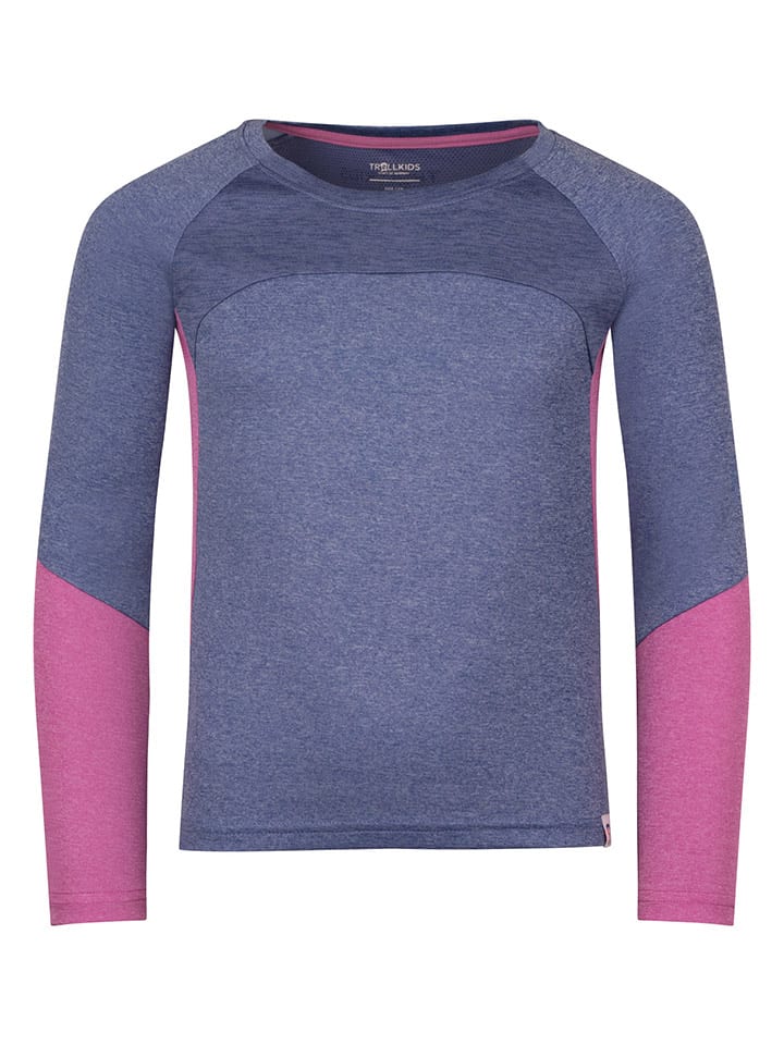 

Trollkids Функциональная футболка "Seiland" фиолетово-розового цвета, Розовый, Trollkids Функциональная футболка "Seiland" фиолетово-розового цвета