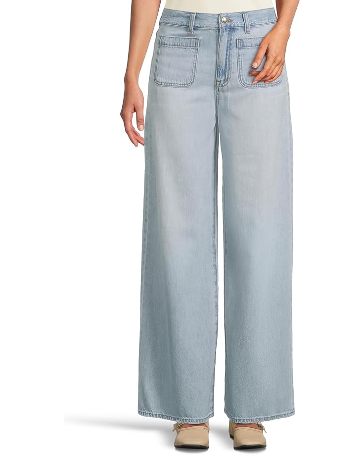 

Джинсы Madewell Patch Pocket Superwide-Leg in Ahern Wash, цвет Ahern Wash