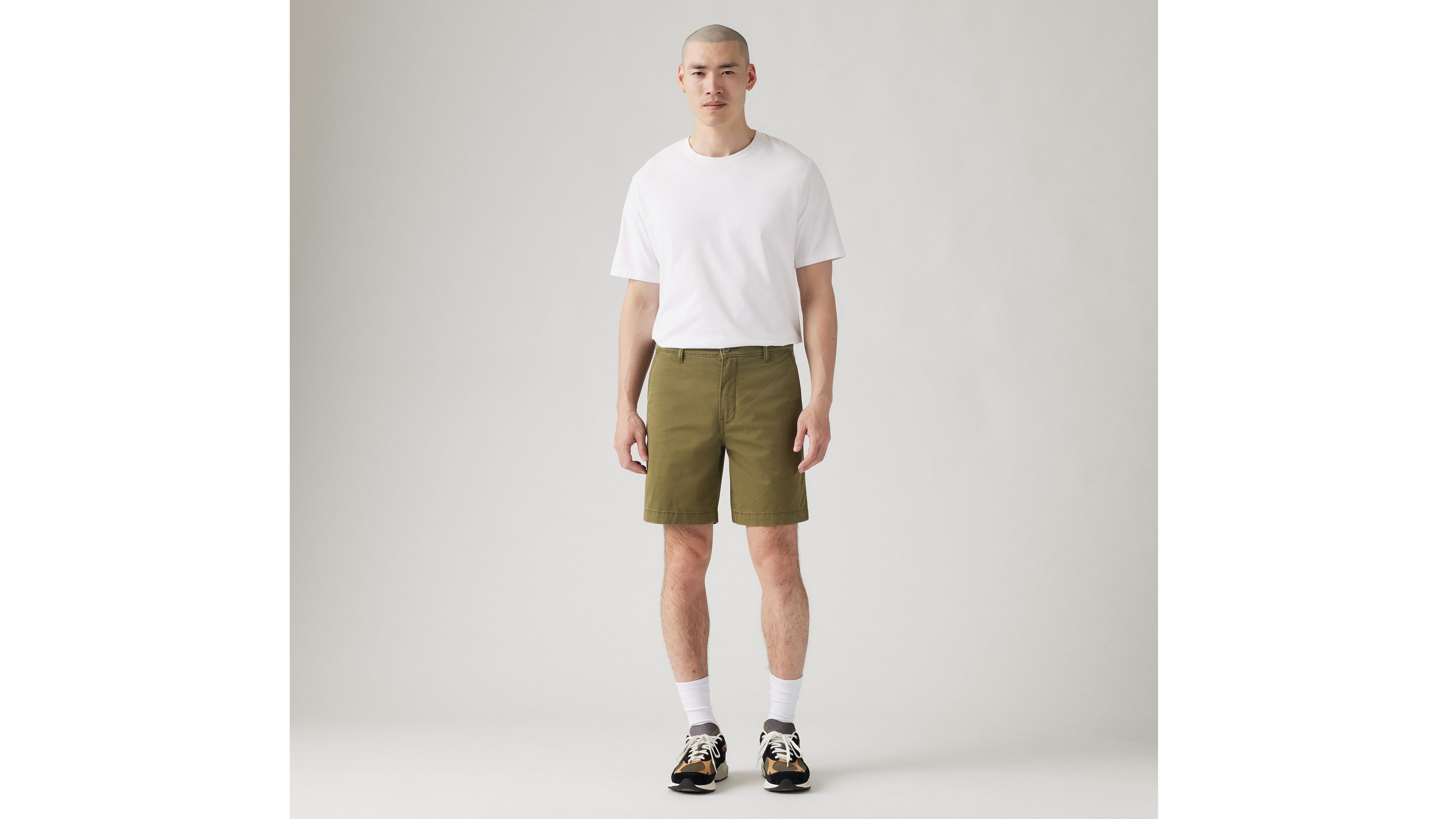 Мужские шорты Xx Chino свободного кроя Levi's, Dark Olive - Green — фото 2