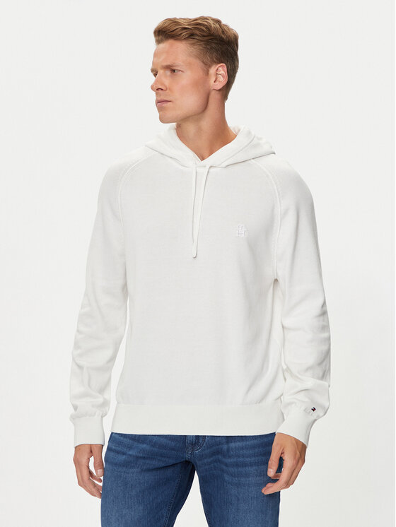 

Толстовка обычного кроя MW0MW35515 Tommy Hilfiger, белый