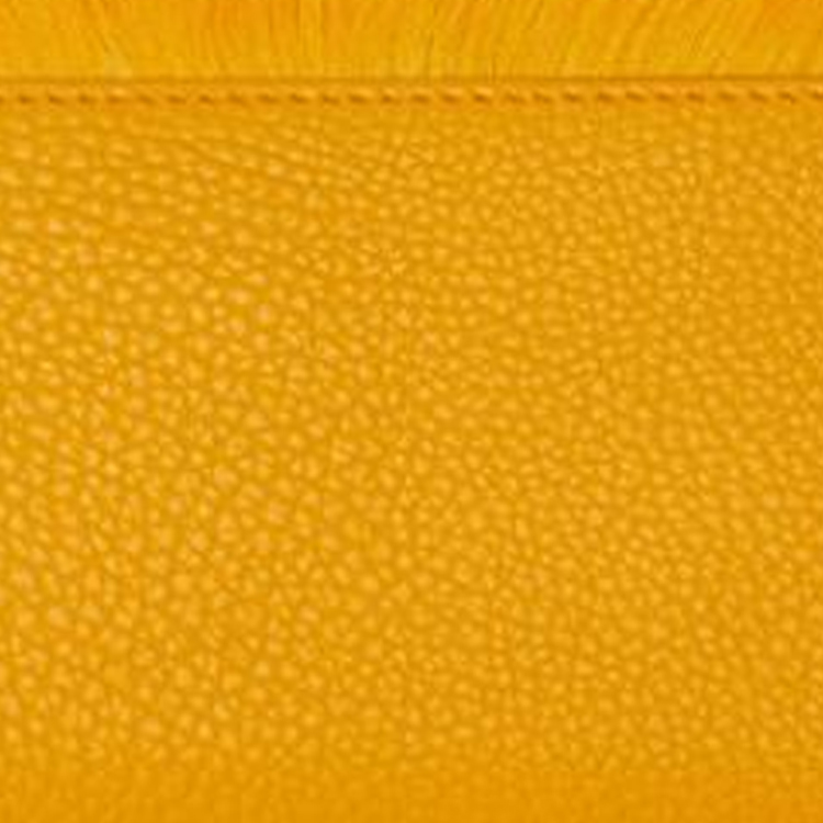 Кошелёк из зернёной телячьей кожи Regular Women's Touch Me Not Yellow Burberry — фото 4