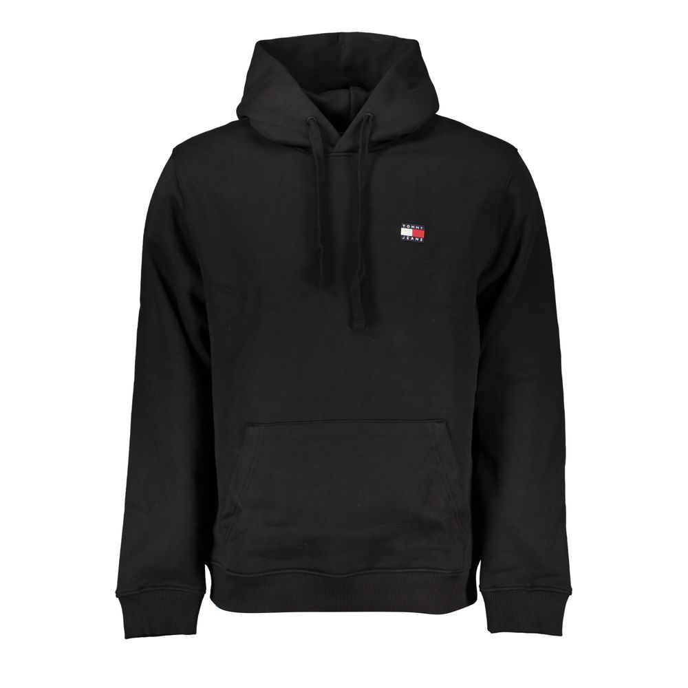 

Черный хлопковый свитер Tommy Hilfiger