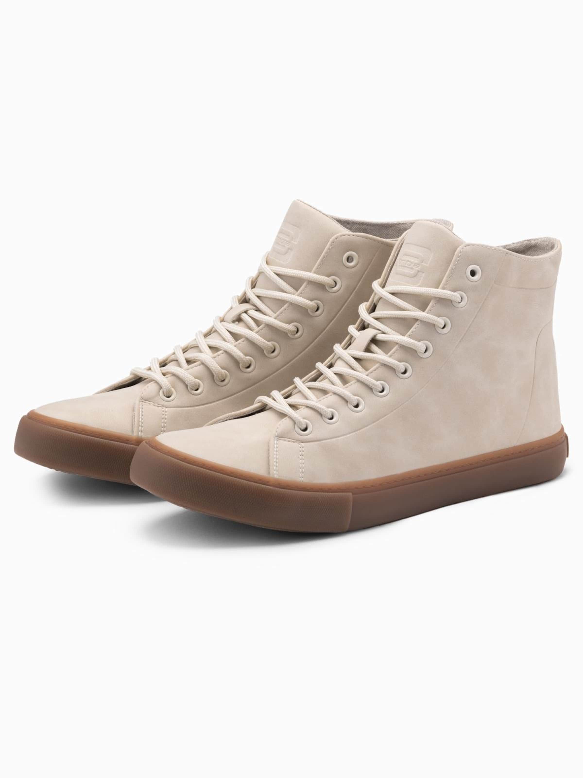 Ombre Кроссовки High-Top 'Foth-0187' в цвете Cream — фото 4