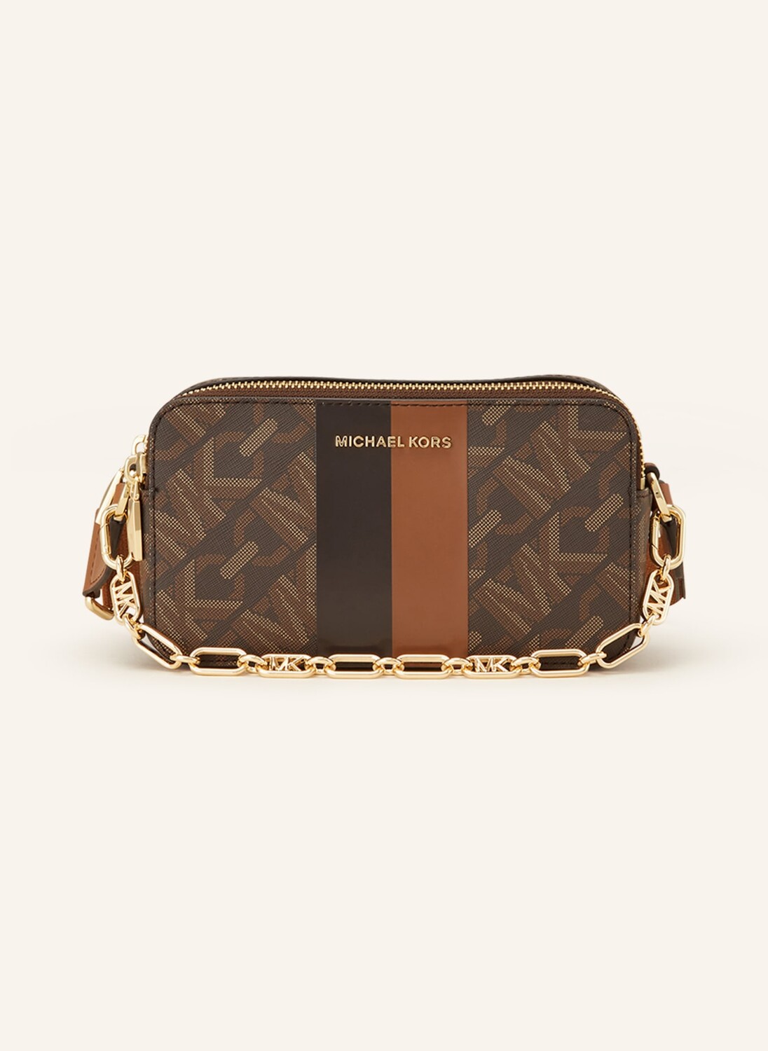 

Сумка через плечо jet set MICHAEL KORS, цвет 227 BRN/LUGGAGE