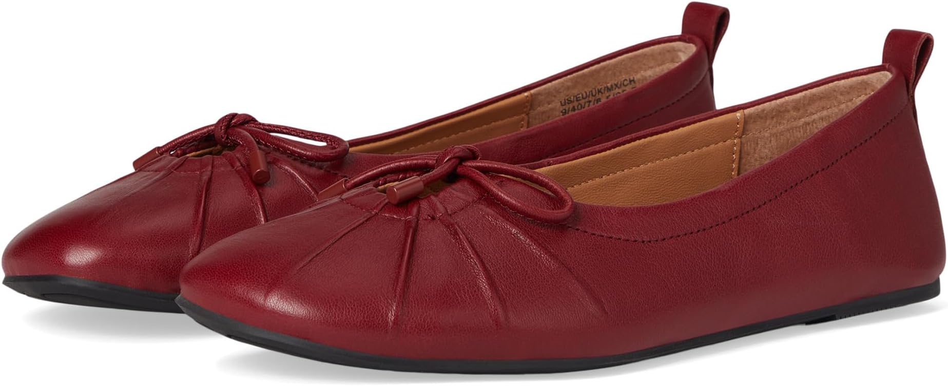 Балетки Gentle Souls by Kenneth Cole Marilyn, цвет Rio Red Leather