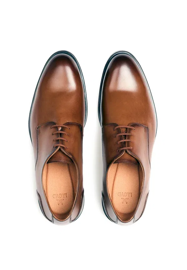 Ботинки Lloyd, модель Smart lace ups, цвет коньяк — фото 3