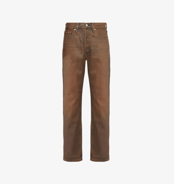 

501 фирменные джинсы прямого кроя с высокой посадкой Levis, цвет pay day