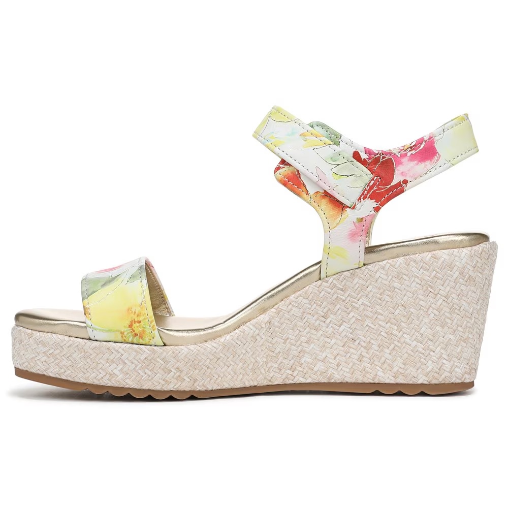 Босоножки на танкетке Stella Naturalizer, sunlight floral leather — фото 4