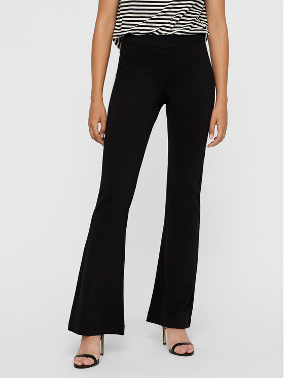

Расклешенные брюки из ткани Vero Moda, черный