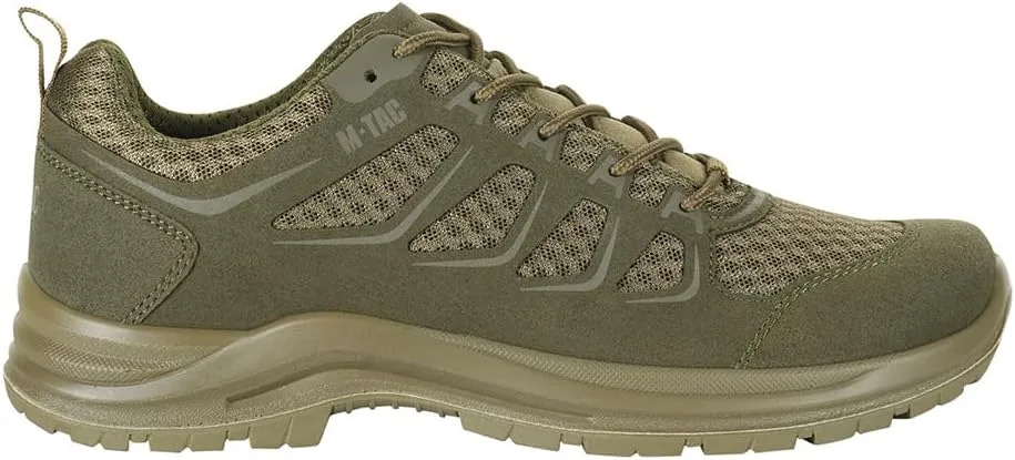 Тактические кроссовки M-Tac Trainers Tactical IVA Trainers Shoes Мужские тактические спортивные кроссовки армейского образца, оливковый — фото 3