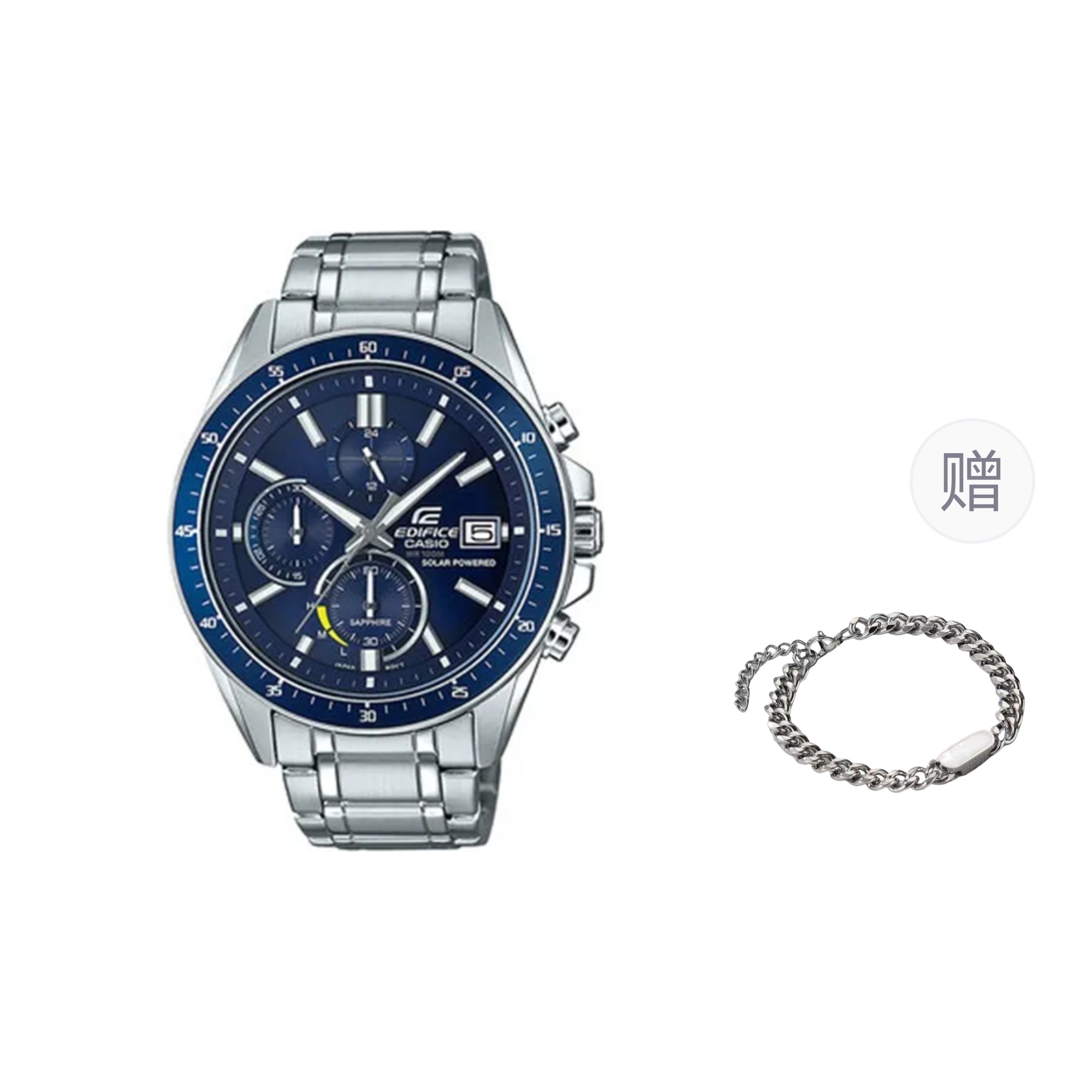 

CASIO Часы Men EDIFICE Blue Watch, Blue