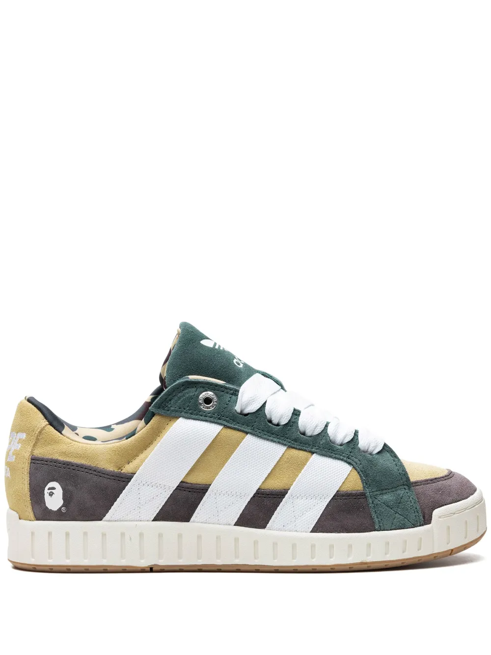 

Кроссовки из коллаборации с BAPE N BAPE Adidas, зеленый