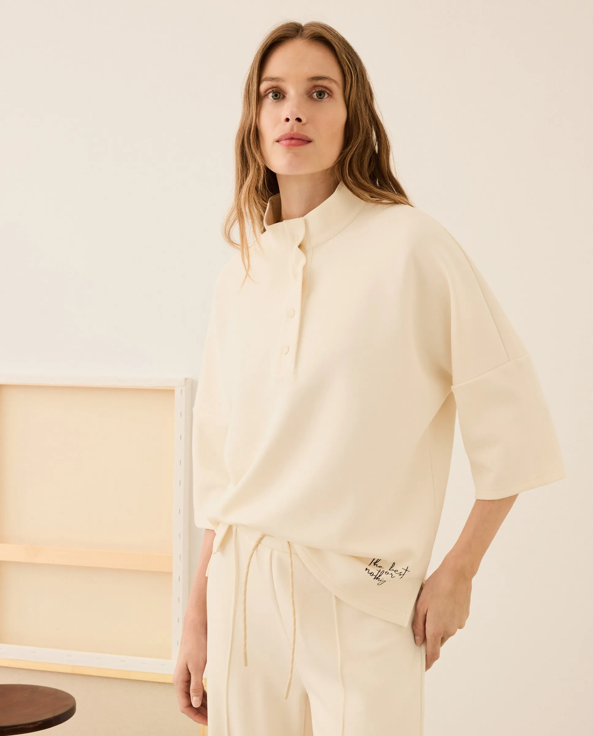 

Женская техническая толстовка Stella Rittwagen, экрю