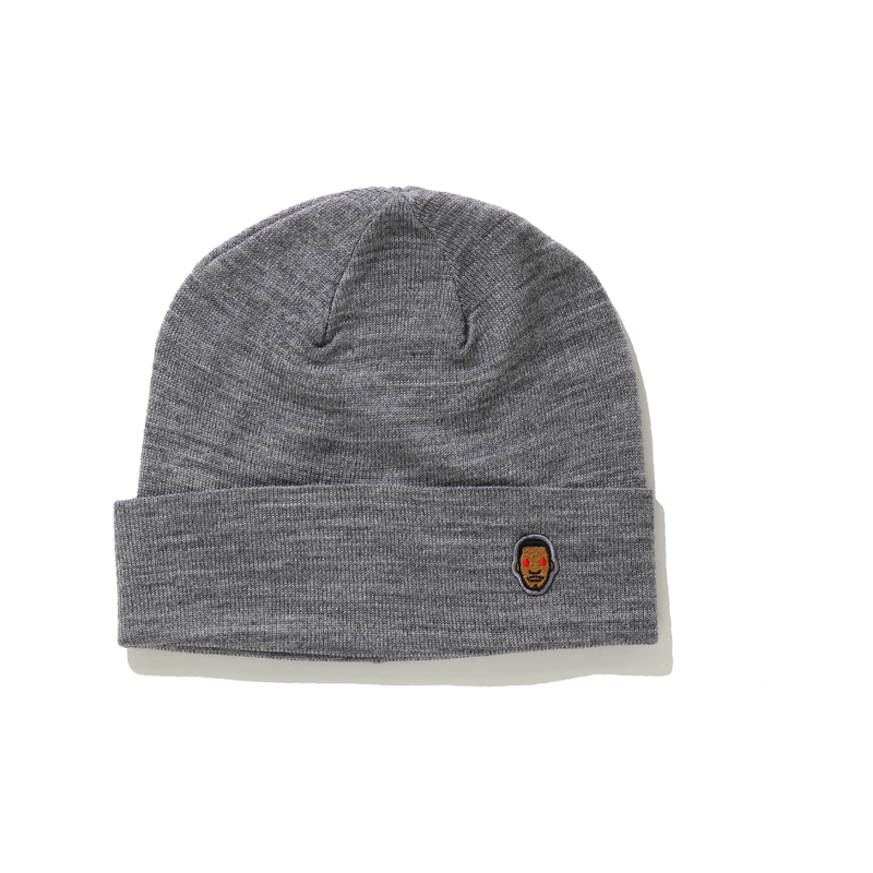 

A BATHING APE Вязаная шапка X Kid Cudi, Gray GYX