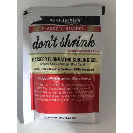 

Гель для завивки волос Don't Shrink от Aunt Jackie's 1,75 унции Aunt Jackies