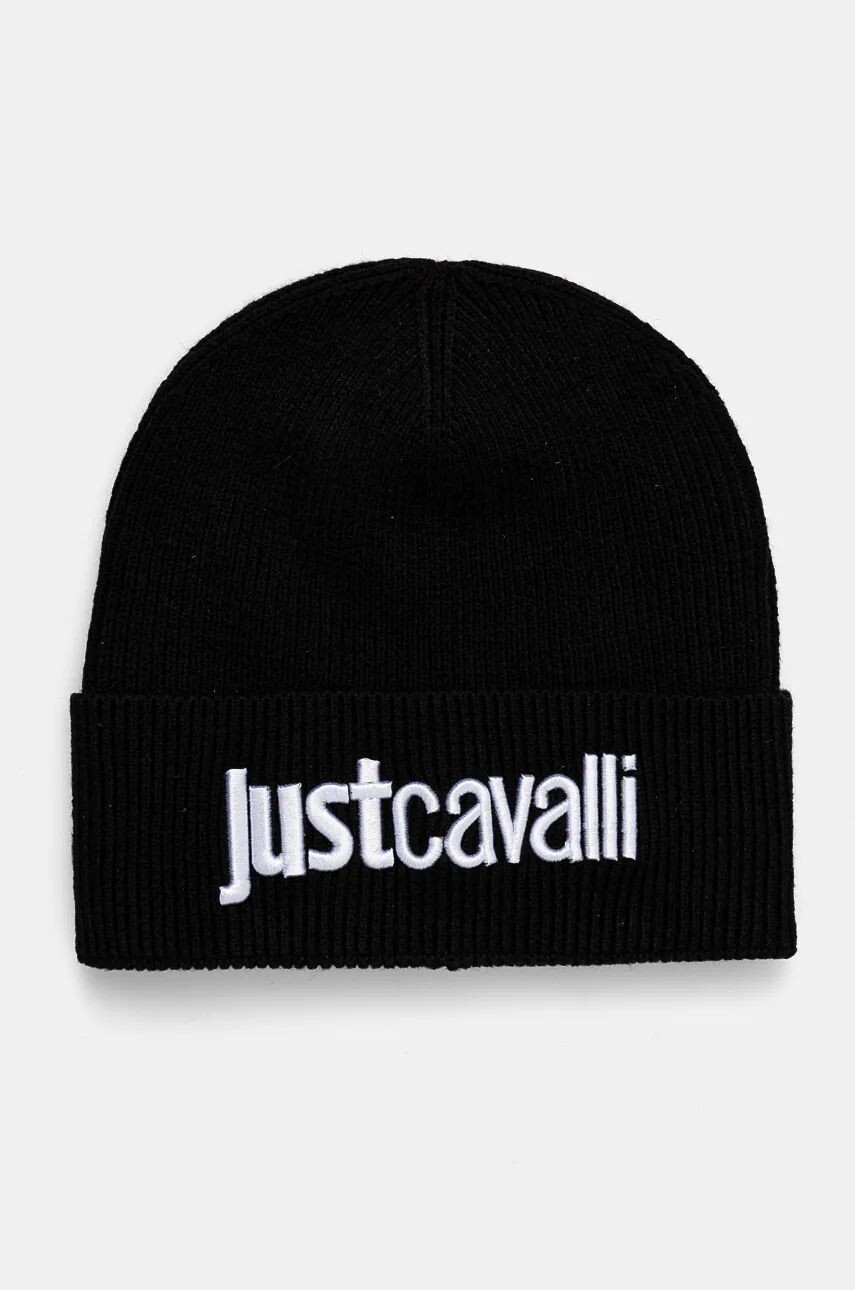 Кепка из смесовой шерсти Just Cavalli, черный