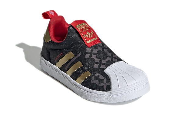 Кроссовки суперзвезда 360 c Adidas, черный — фото 3