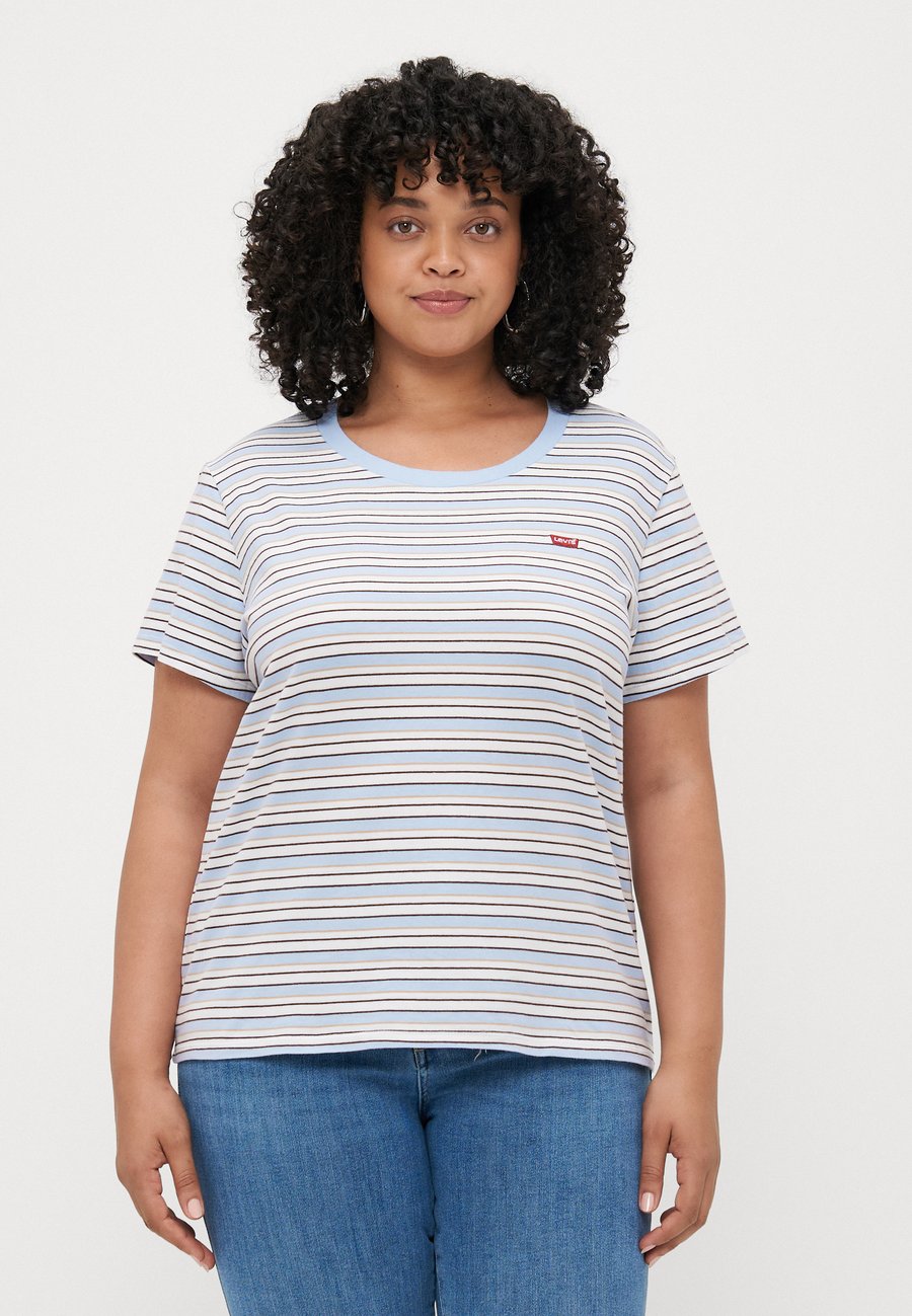 

Футболка Levi's Plus THE PERFECT TEE, Mandy/Blue/Light Blue
