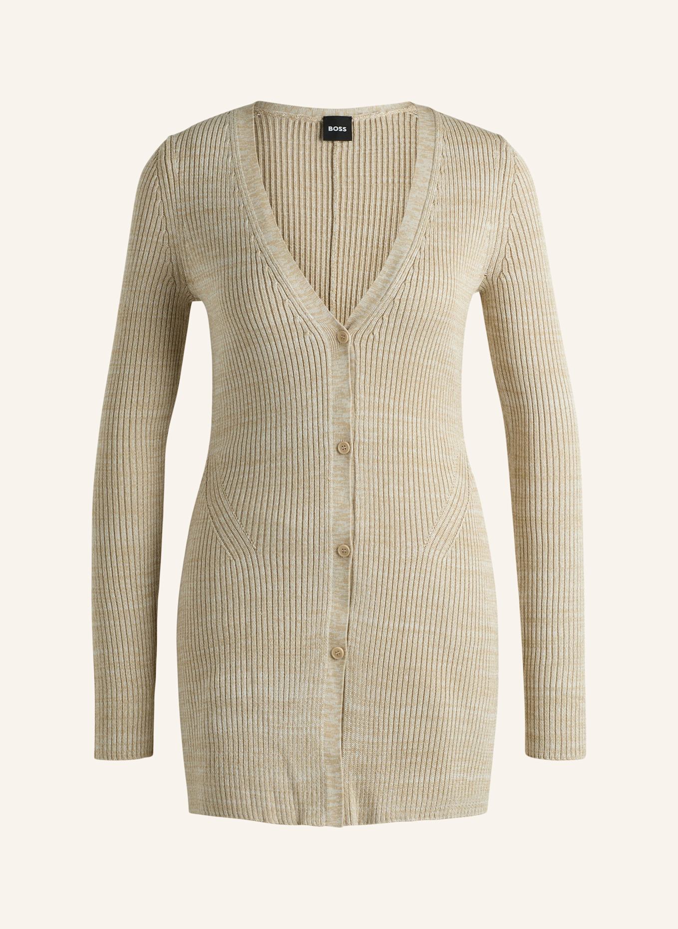 

Кардиган Fanoma slim fit Boss, белый