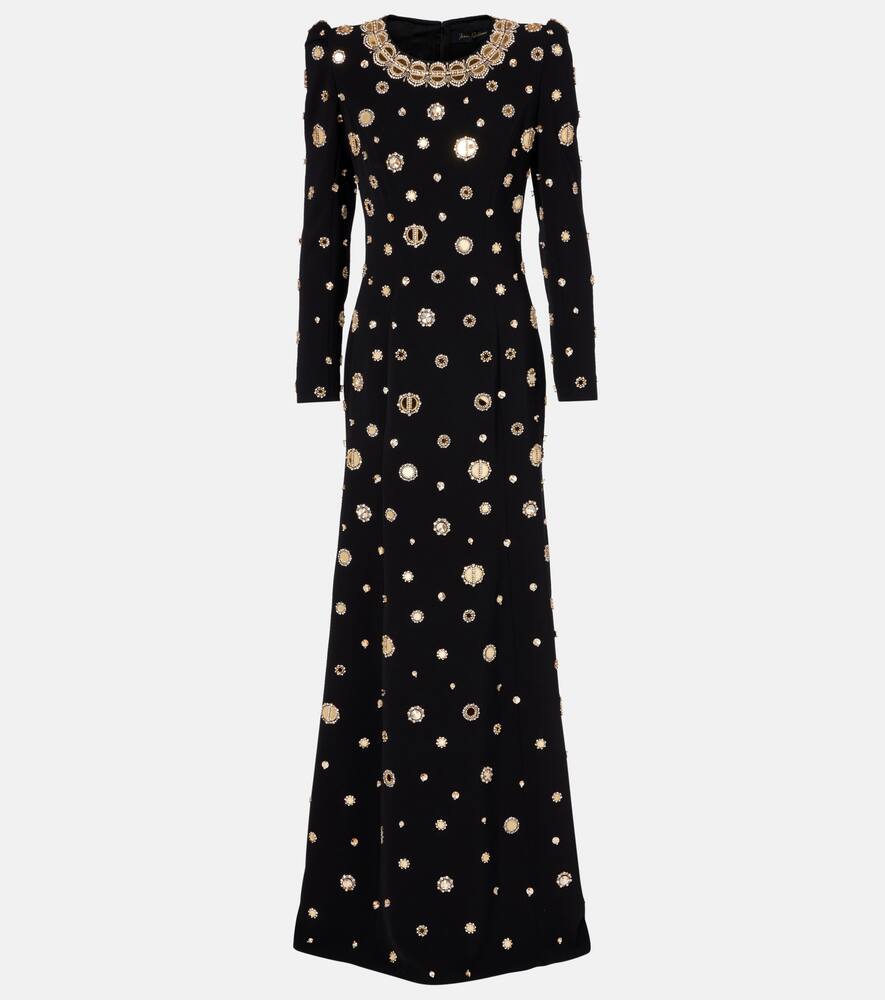 

Платье с отделкой Frency Jenny Packham, Liquorice