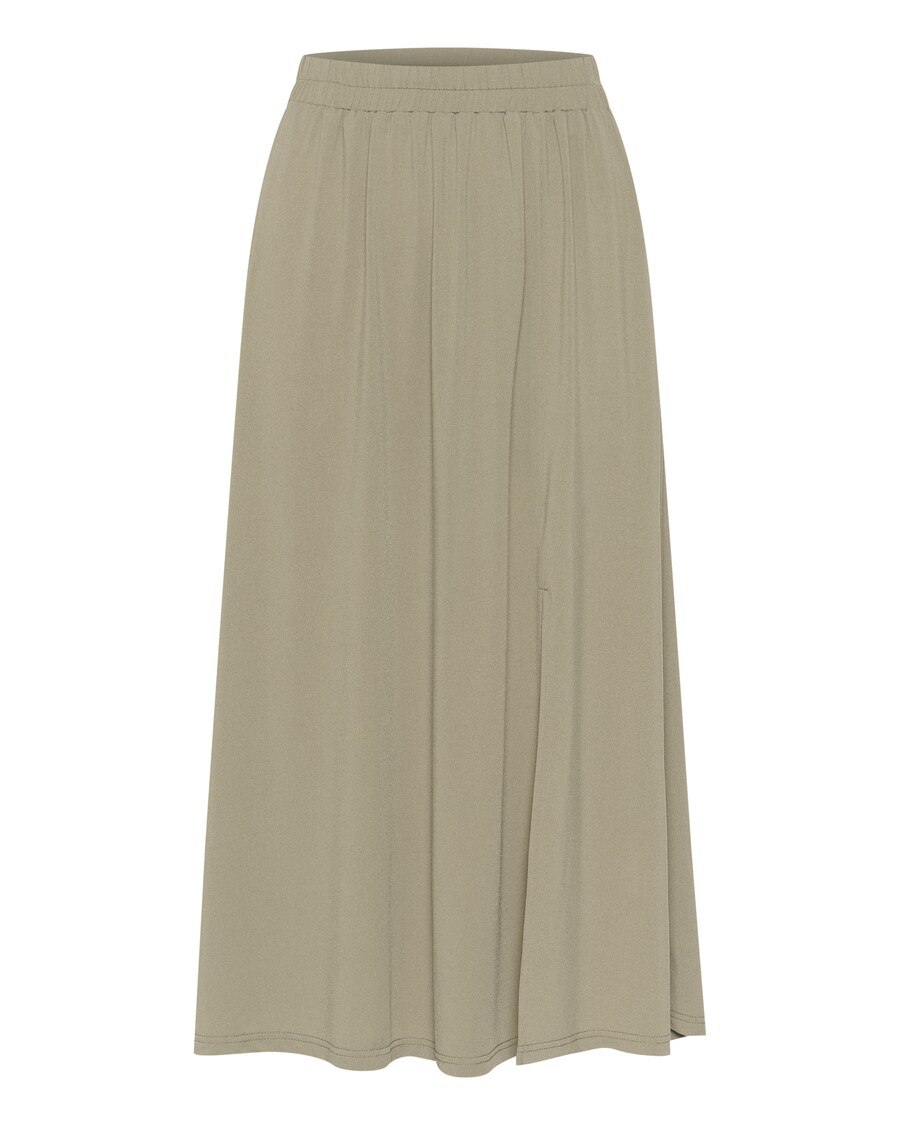 

Юбка миди Kaffe Skirt Mally, хаки