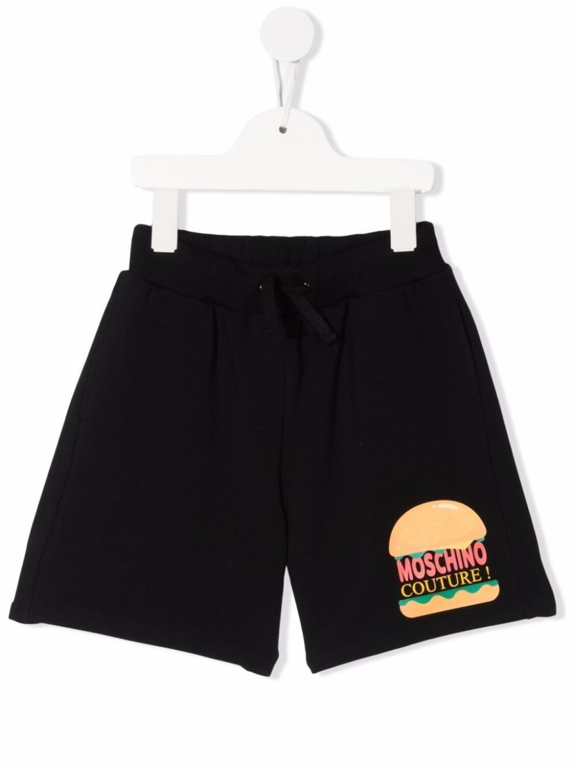 

Спортивные шорты с логотипом Moschino Kids, черный