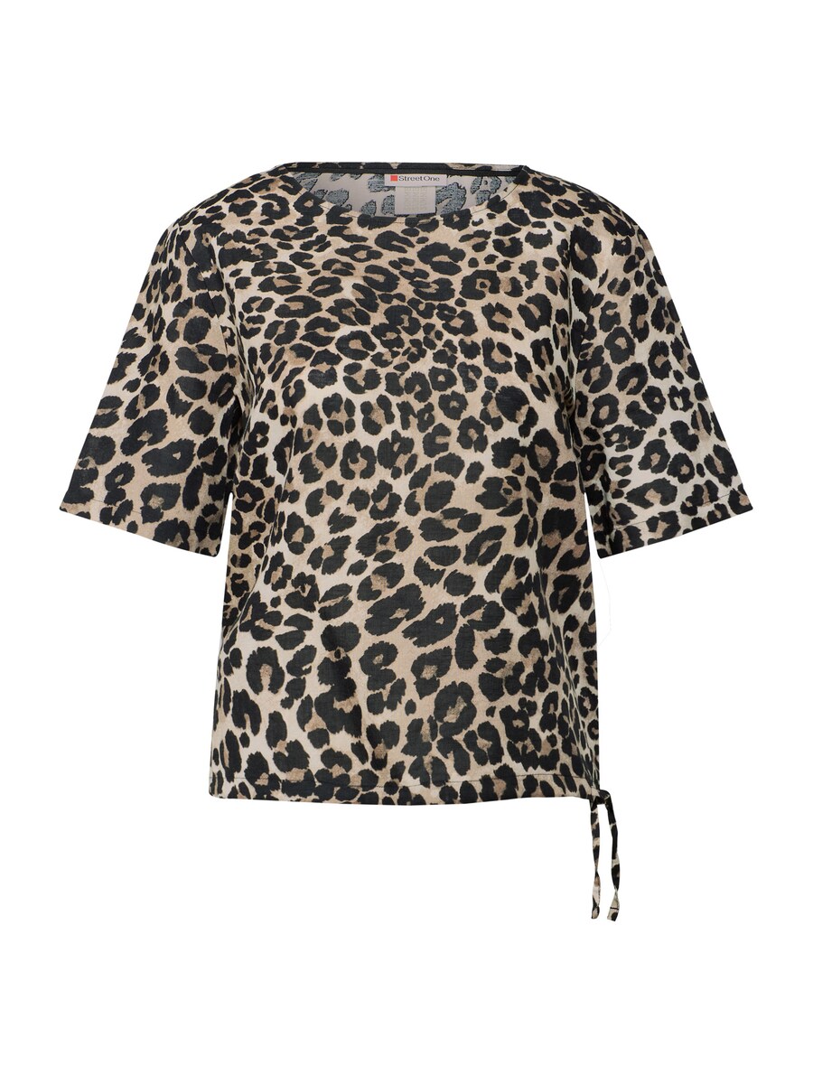 

Блуза STREET ONE, коричневый/капучино