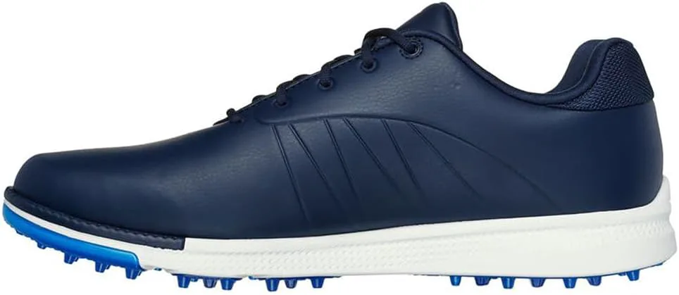 Кроссовки для гольфа Skechers Go Golf Tempo GF без шипов 214099 2025 - Натуральный / Серый, темно-синий — фото 4