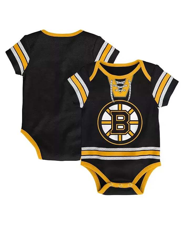 

Боди для мальчиков и девочек Boston Bruins в черном цвете Outerstuff