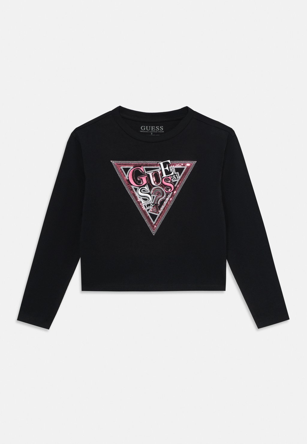 

Футболка с длинным рукавом JUNIOR Guess, черный