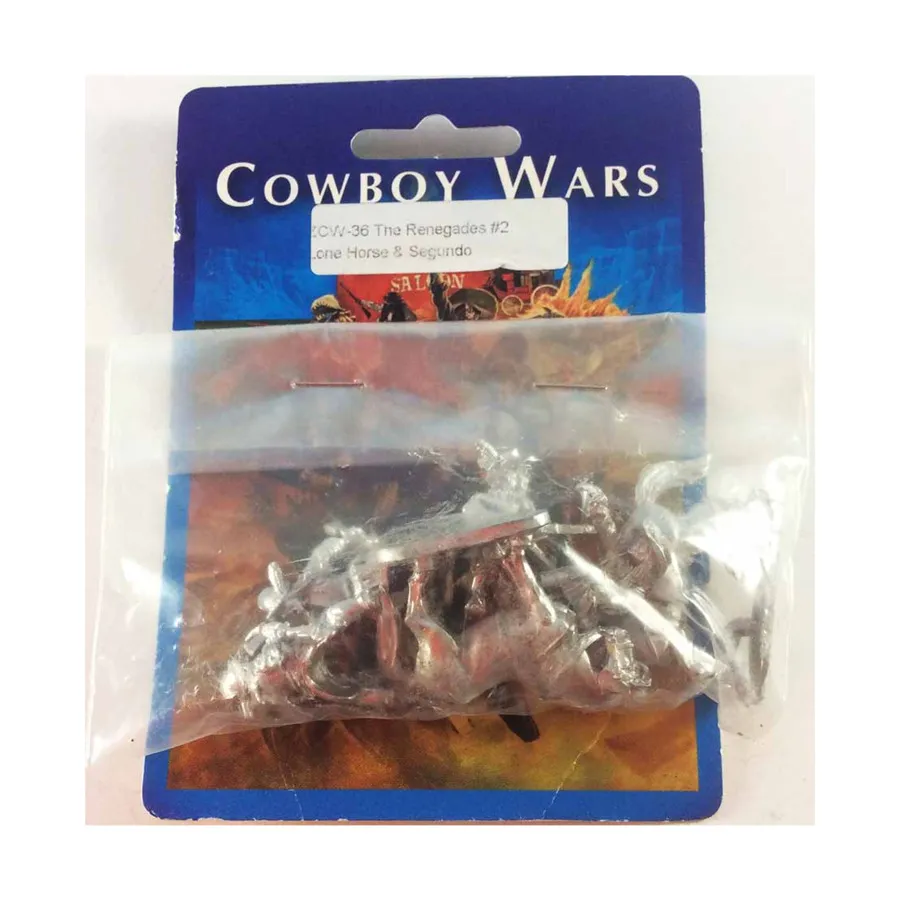 

Отступники № 2 — Одинокая лошадь и Второй, Cowboy Wars (25mm)