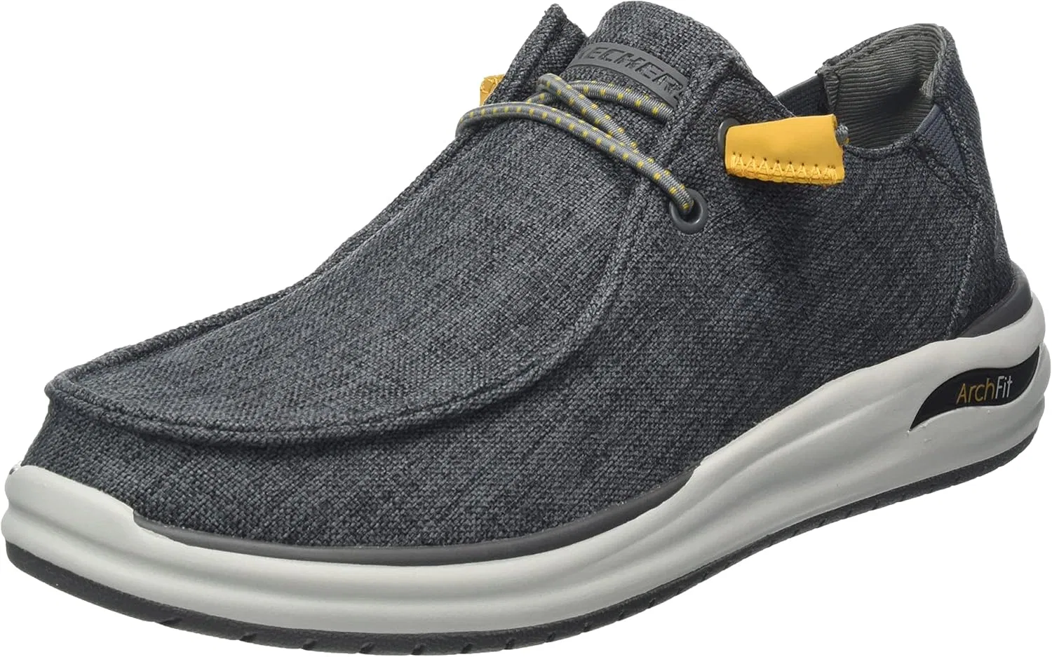 Мужские повседневные кроссовки Skechers 204797 Ccgy, Charcoal Canvas