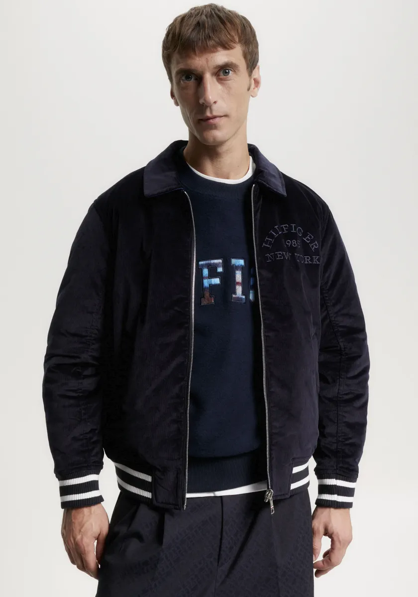 

Tommy Hilfiger Blouson "REVERSIBLE CORDUROY IVY JACKET", двусторонний жакет, цвет Desert Sky