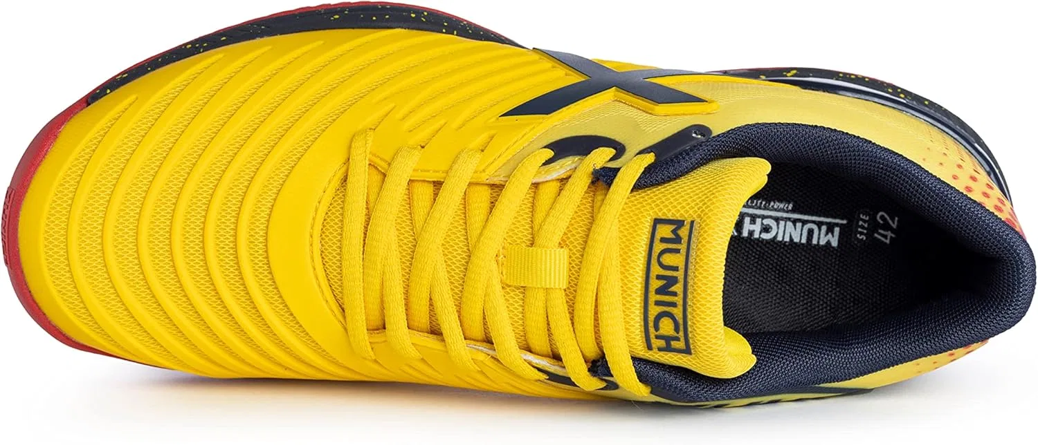 Кроссовки Munich Unisex Padx 26 Padel Paddle Shoes, Yellow 23 — фото 3