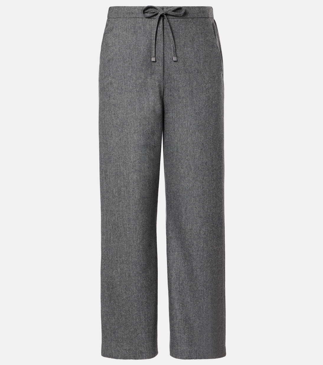 

Брюки прямого кроя из вирджинской шерсти Floria S Max Mara, Urban Grey 1