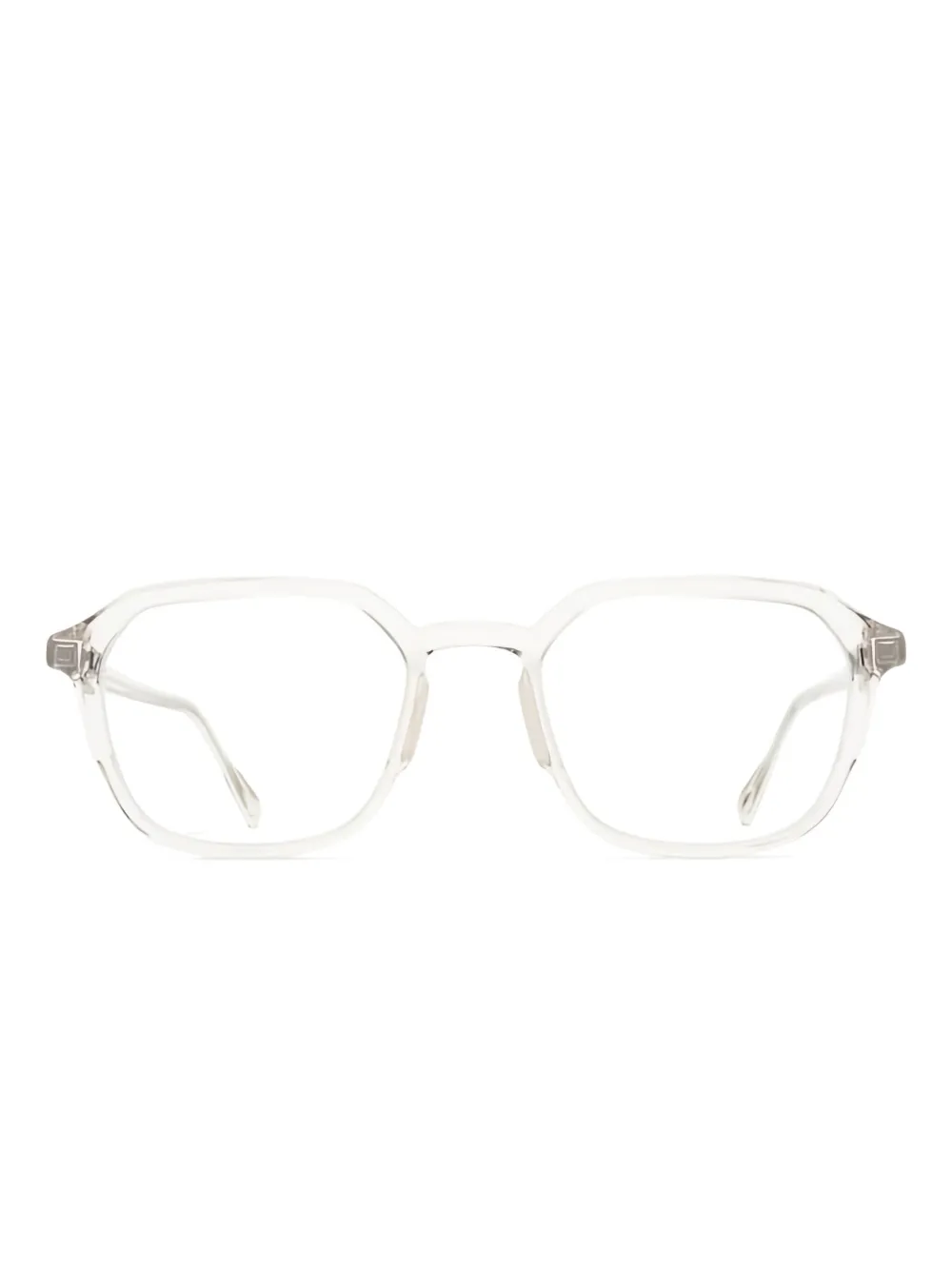 

Очки с геометрической оправой Mykita, белый